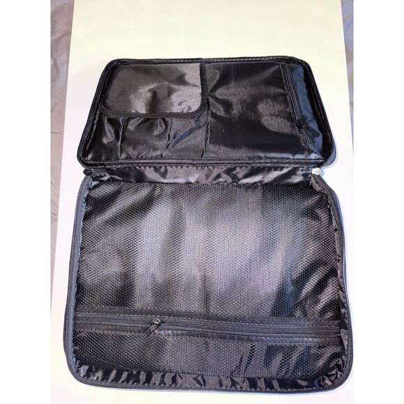 Traveling Luggage Makeup Bag with Lots of Storage and Carrying Strap - Picture 4 of 4